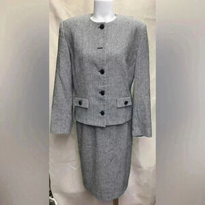 Talbot’s Vintage Wool blend Jacket & Skirt Suit Size 12